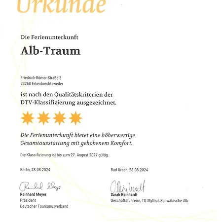 Fewo-alb-traum Erkenbrechtsweiler